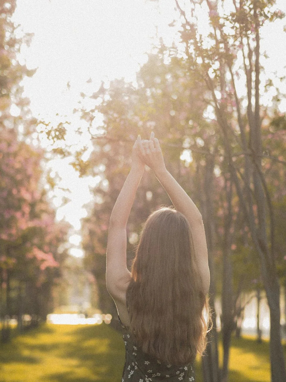 Paige in movement, mid-dance